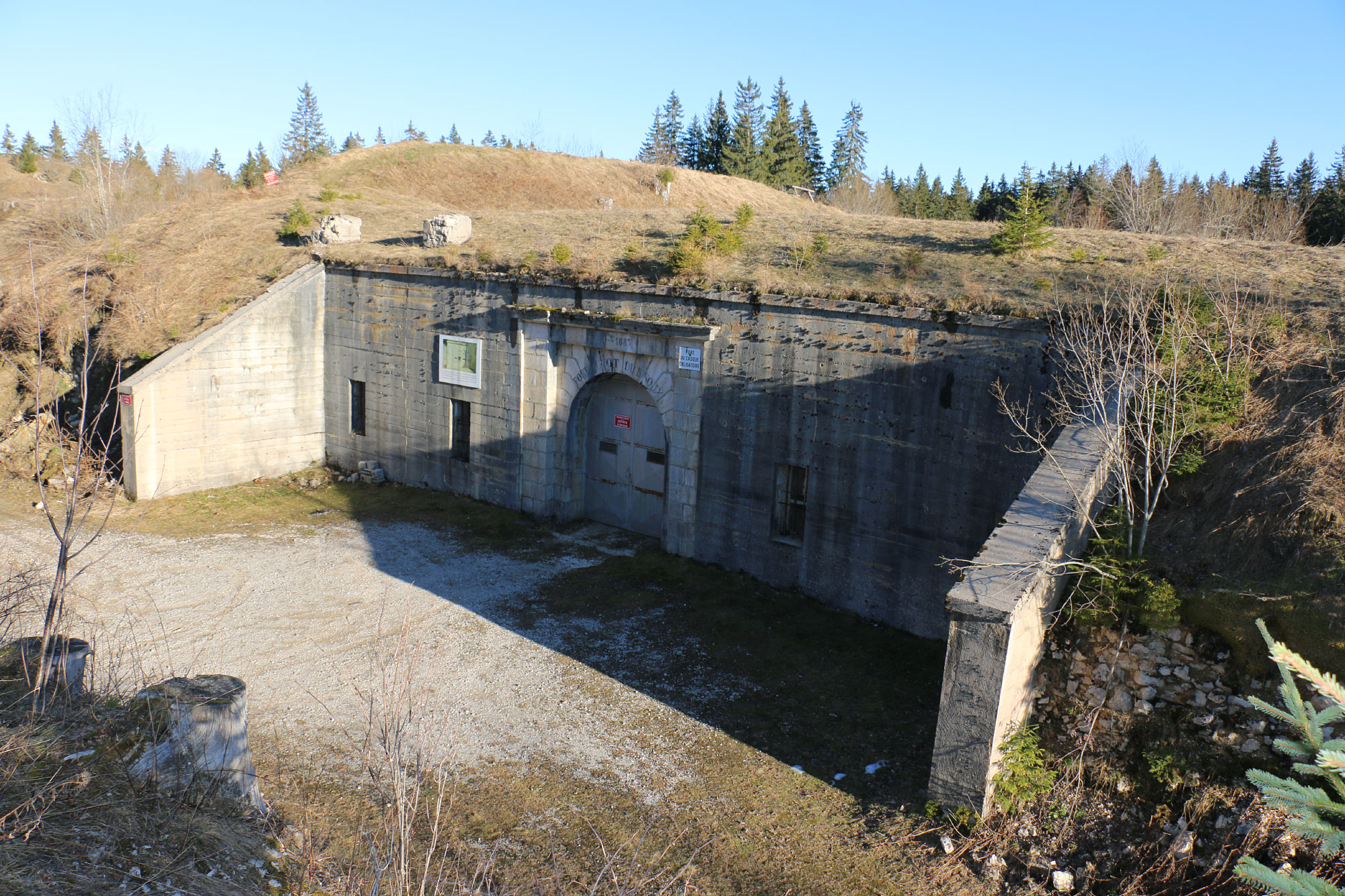Fort-du-Risoux, Les Rousses